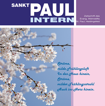 Die neue Hauszeitung des Wohnstift St. Paul ist online!