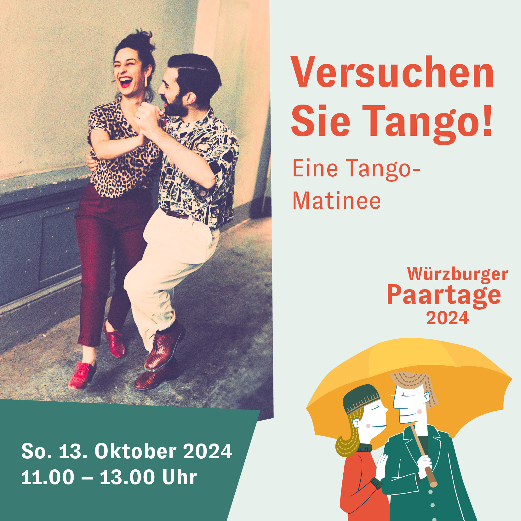 Würzburger Paartage: Versuchen Sie Tango!