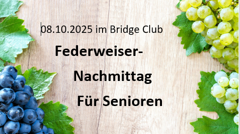Federweiser Nachmittag für Senioren